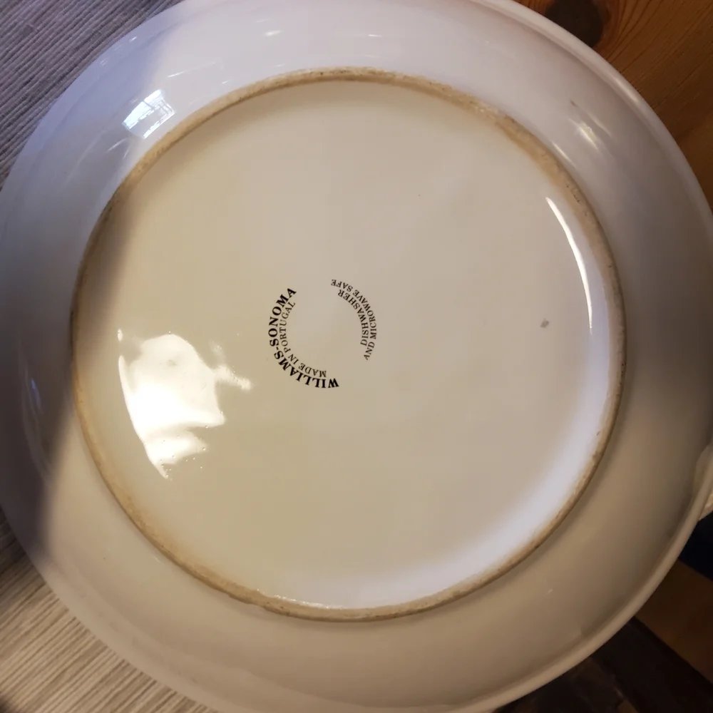 Williams Sonoma Harvest Bowls and 1 Large Bowl (Total 5 Pieces) EUC - Picture 13 of 16